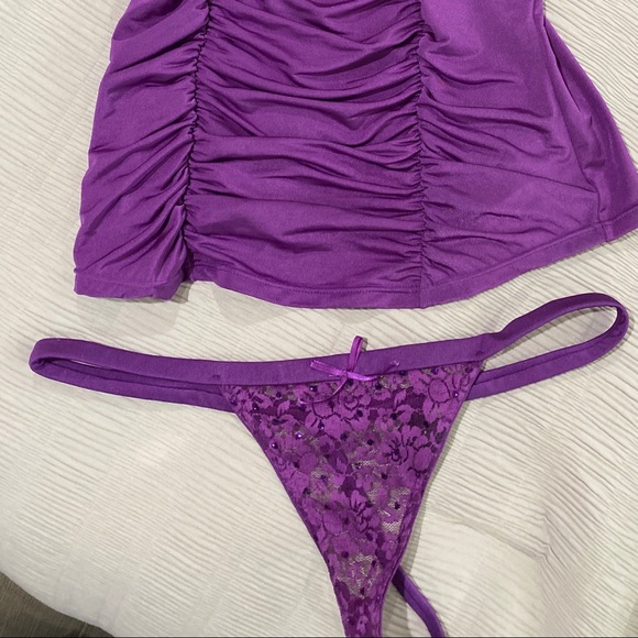 Vctoria’s Secret Y2K (2006) Milkmaid Cami Set (S) - Picture 3 of 3